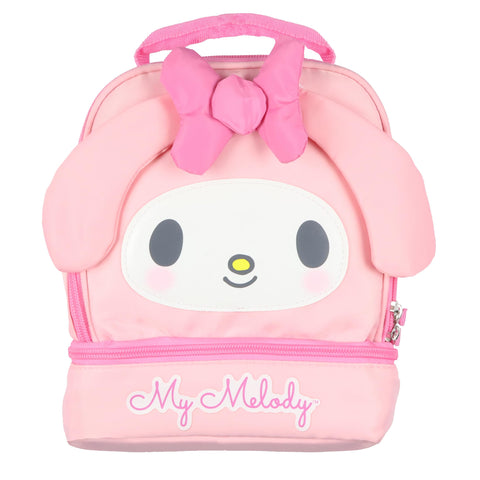 AI ACCESSORY INNOVATIONS My Melody lunch tote top-handle design offers comfortable daily carry