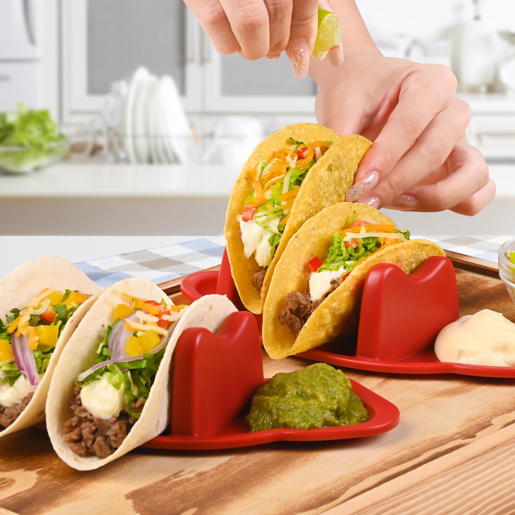 AIBAOLAO serving ideas for burritos nachos and fajitas at a party