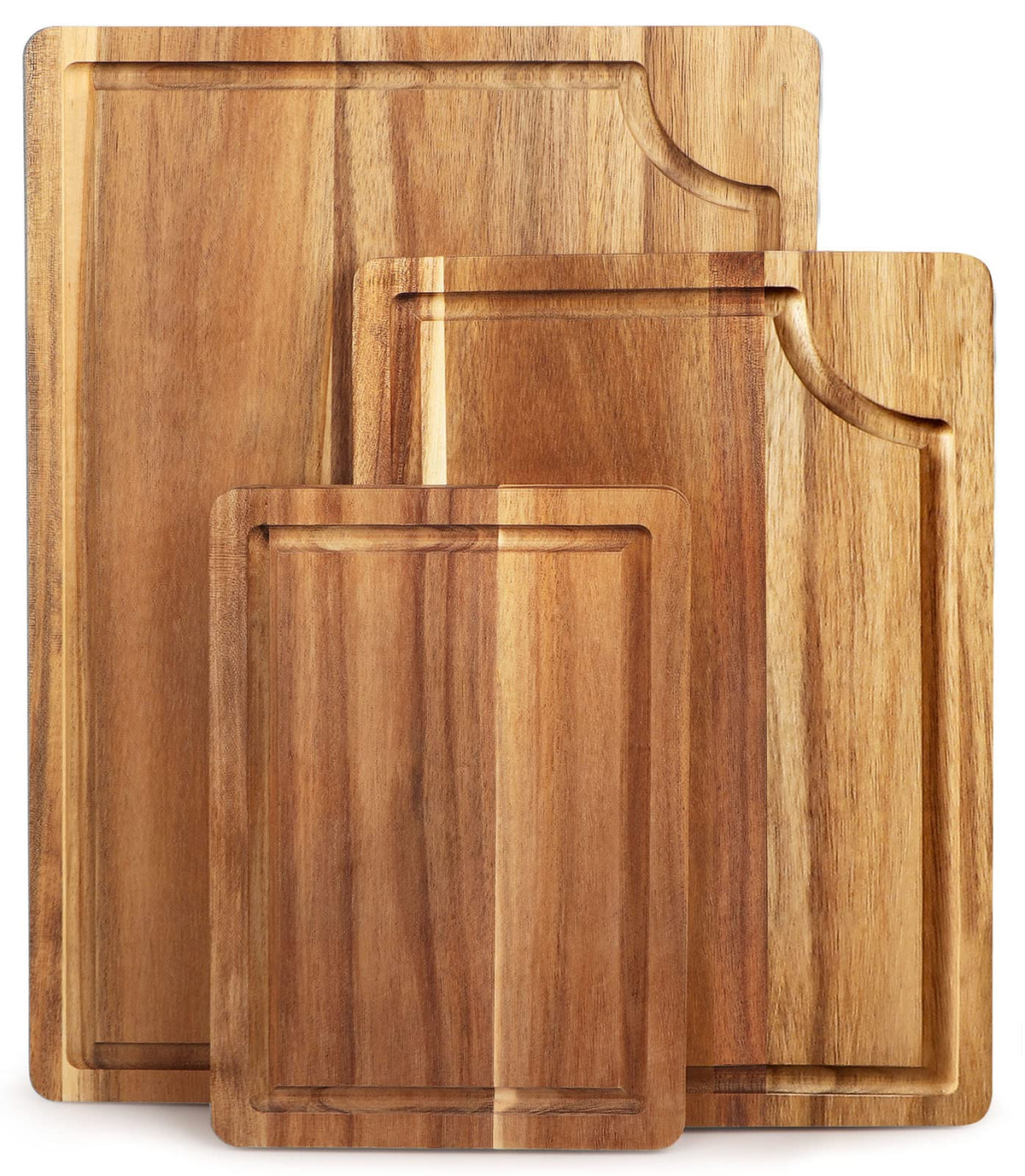 AIDEA acacia cutting board 15x10 inches with smooth surface for precise chopping