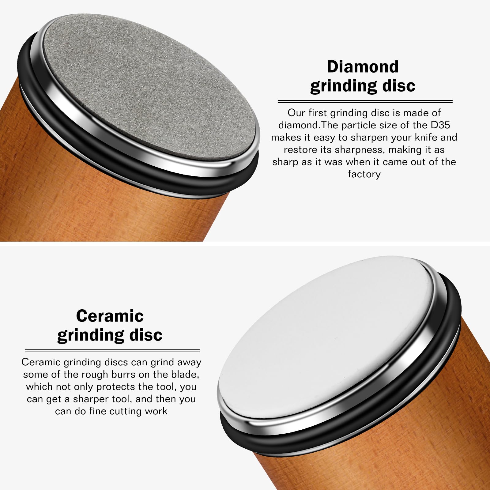 AIERLIAN knife sharpener 15-degree angle guide for higher sharpness
