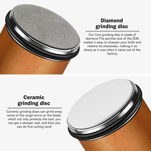 AIERLIAN knife sharpener 15-degree angle guide for higher sharpness