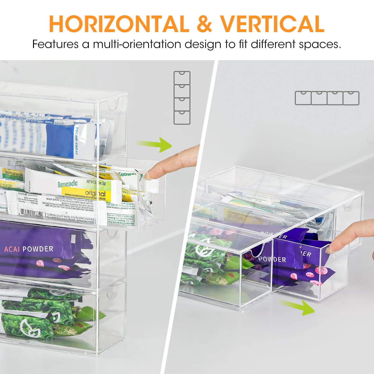 AIEVE BPA-free shatterproof plastic construction ensures durable daily use.