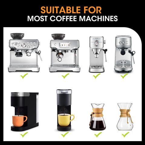 AIEVE dishwasher-safe espresso accessory for easy cleaning and reuse