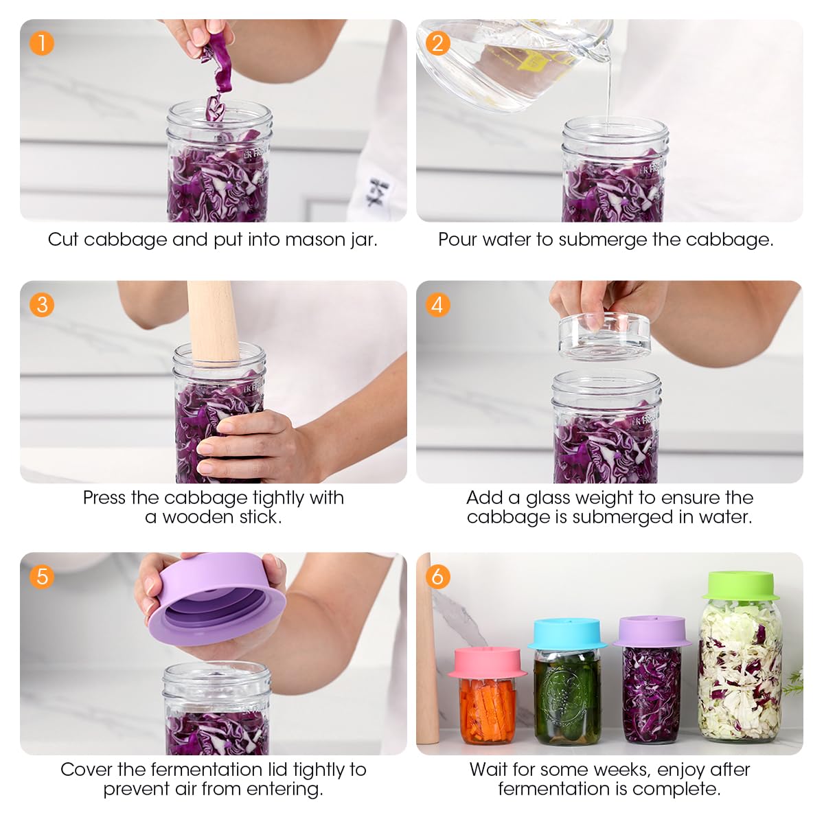 AIEVE recipe book included for beginner-friendly fermentations at home.