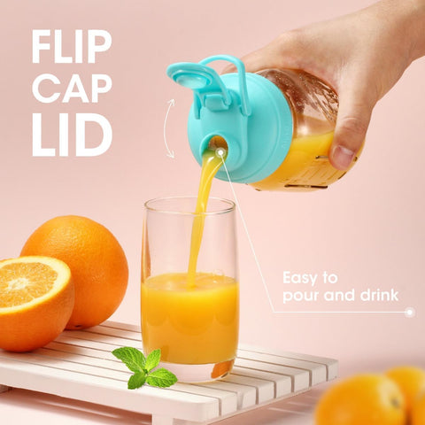 AIEVE flip-top regular-mouth lids ensure a secure seal for fresh contents in mason jars.