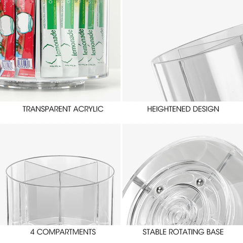 AIEVE kitchen storage acrylic container boosts pantry organization