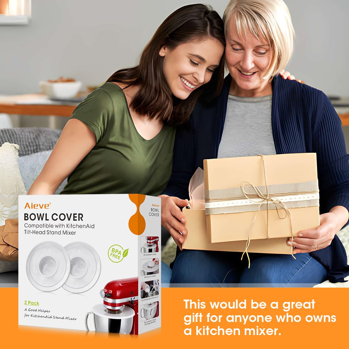 AIEVE two-pack packaging shown for quick storage and identification