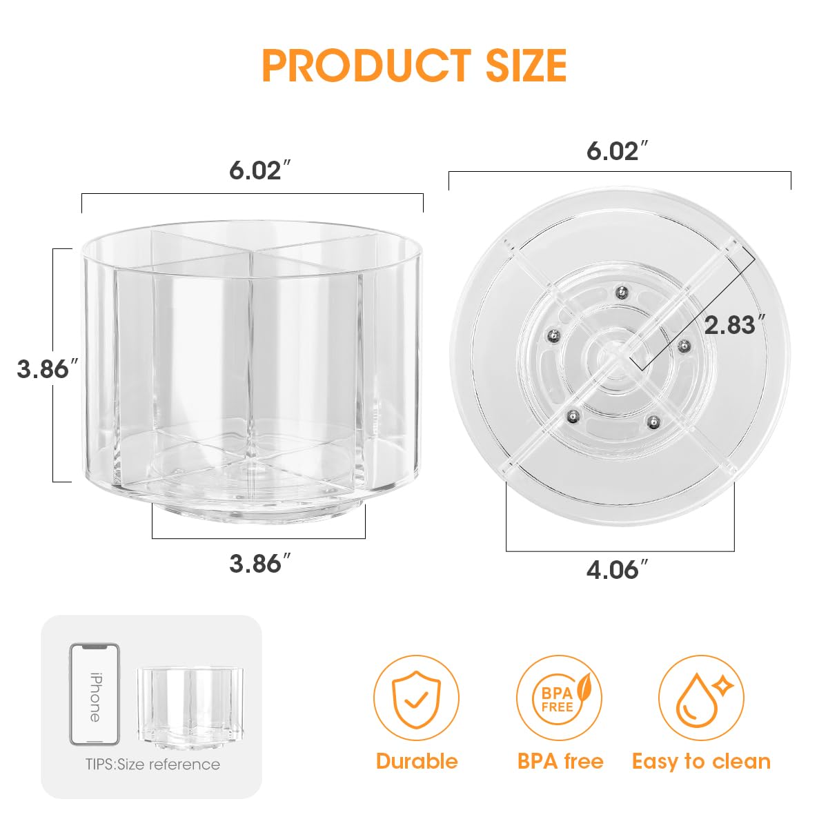 AIEVE tea bag organizer displaying bags upright for easy selection