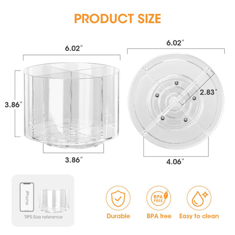 AIEVE tea bag organizer displaying bags upright for easy selection