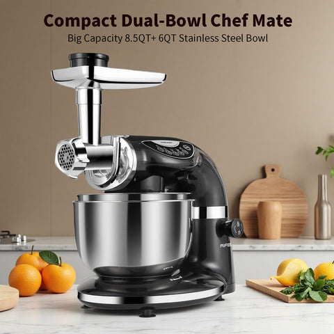 Aifeel stand mixer with meat grinder attachment for fresh ground meat