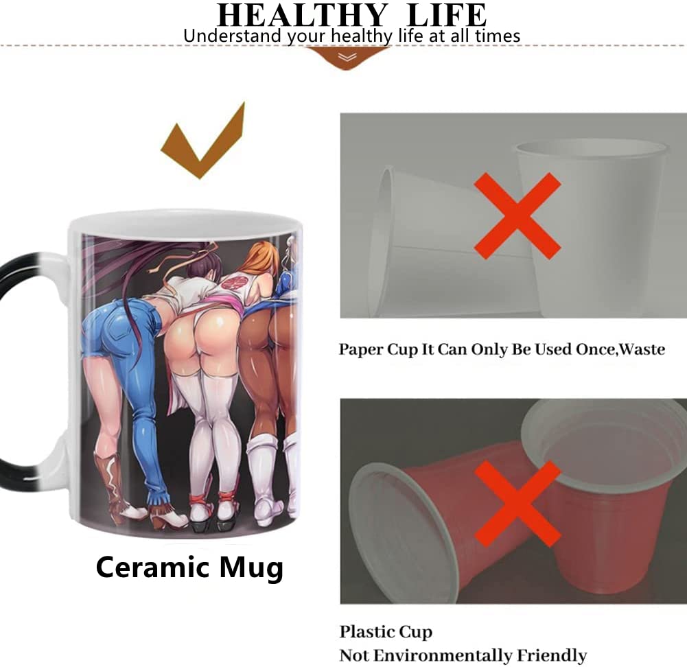 Aigori hand wash only mug preserves the coating and design.