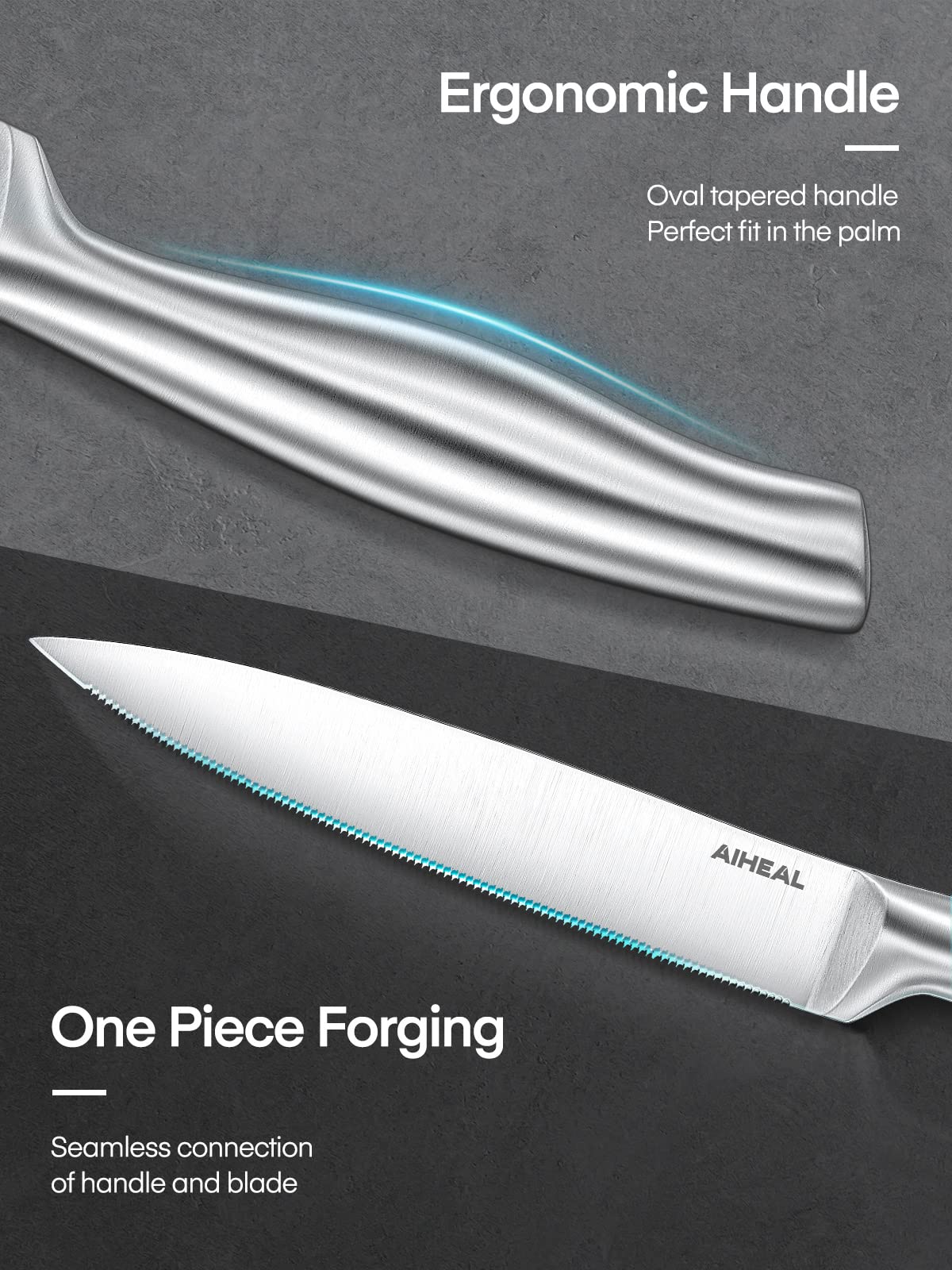 Aiheal one-piece construction ensures strength and corrosion resistance.