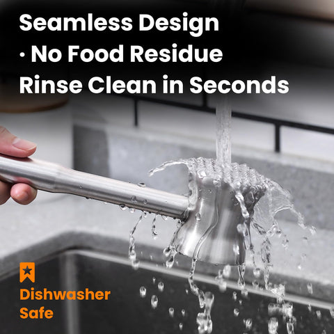 Aihomo meat tenderizer mallet steak-chops use demonstrates versatile kitchen prep.