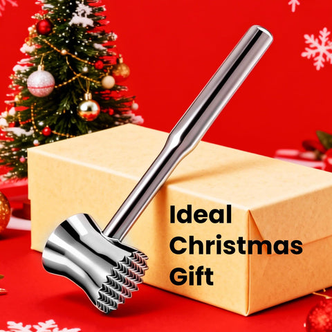 Aihomo meat tenderizer mallet storage-gift-pack shows drawer-friendly packaging.