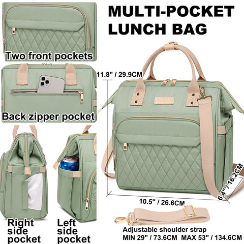 AIJIEKE lunch bag insulation layer preserves freshness for longer lunches