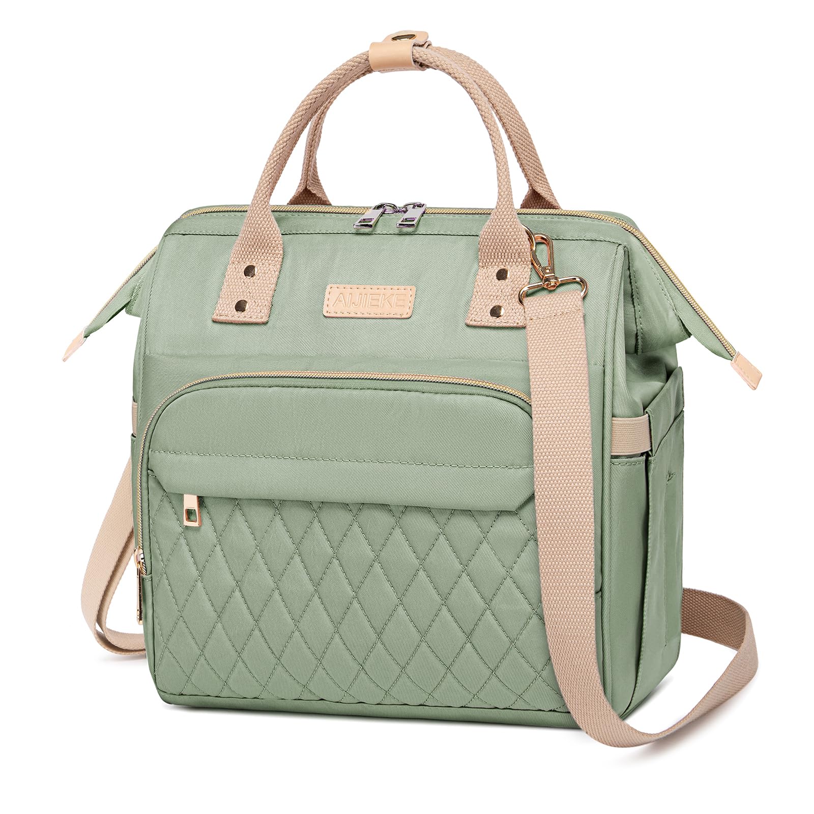 AIJIEKE lunch bag main compartment keeps meals organized for busy workdays