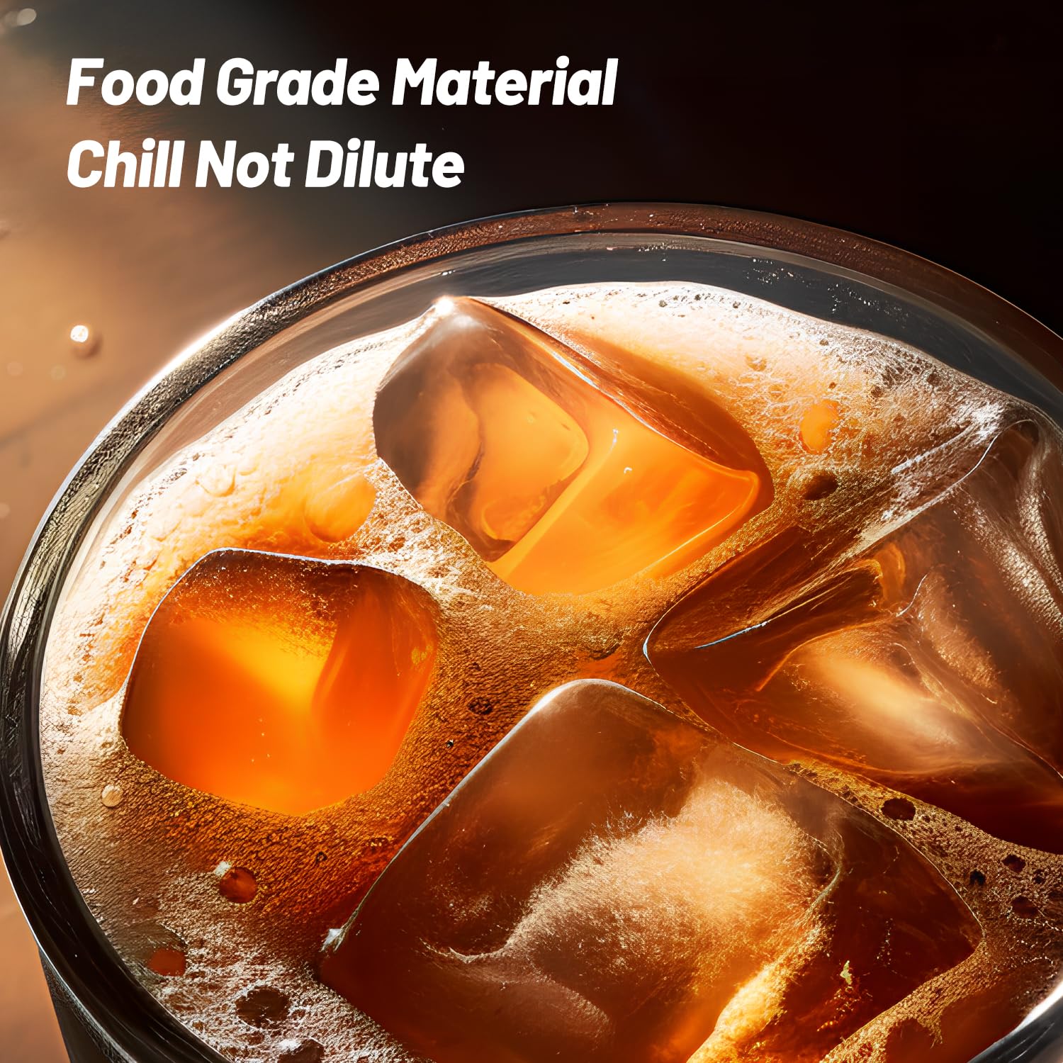 AJIJING ice trays made of BPA-free food-grade material.