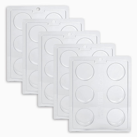 AIKEFOO round cookie mold with six cavities for versatile treats