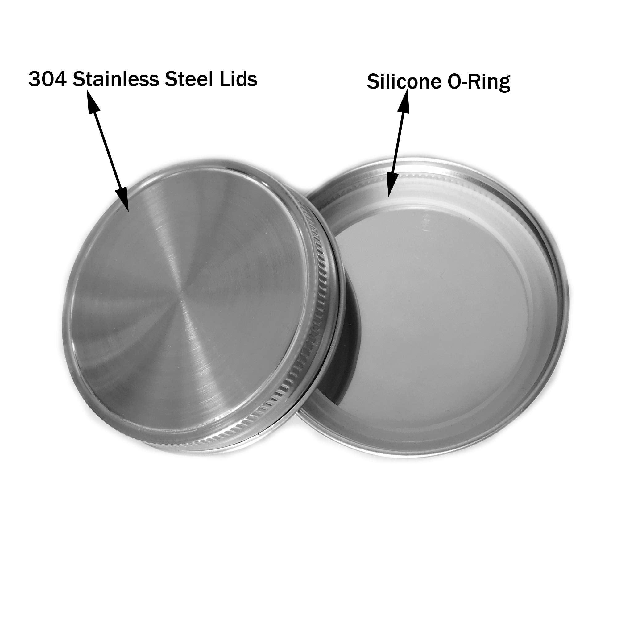 Aikeve reusable mason jar lid seals freshness on dry goods.