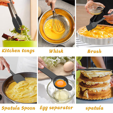 AIKKIL stainless steel bowls resist odors and maintain shine