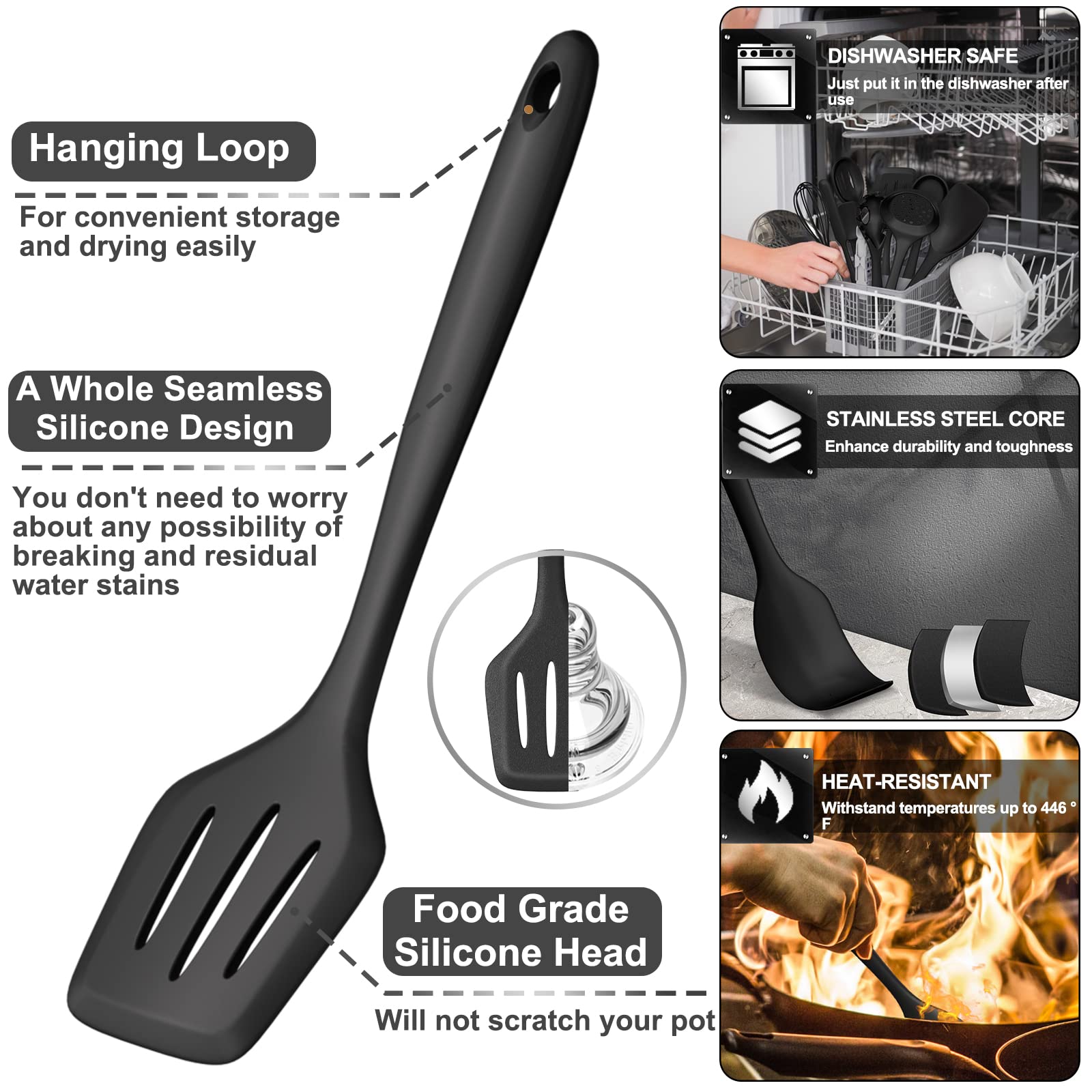 AIKKIL nonstick surface protection for pans and skillets
