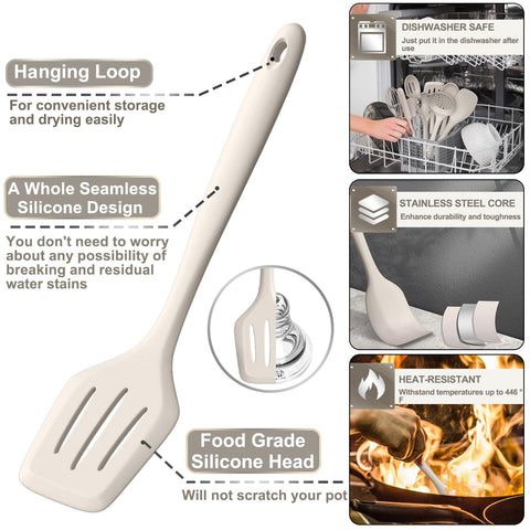 AIKKIL solid spoon ready for soups and stews