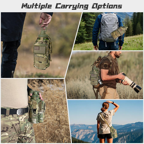 AIKOTOO MOLLE carry system for versatile attachments