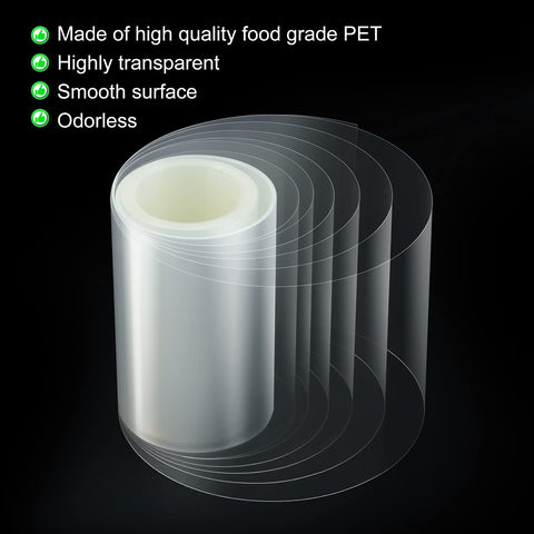 Ailaxq cake collars 4x600 inch: extended size for larger cake rims.