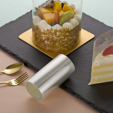 Ailaxq cake collars 6in x 600in long roll for large cakes.