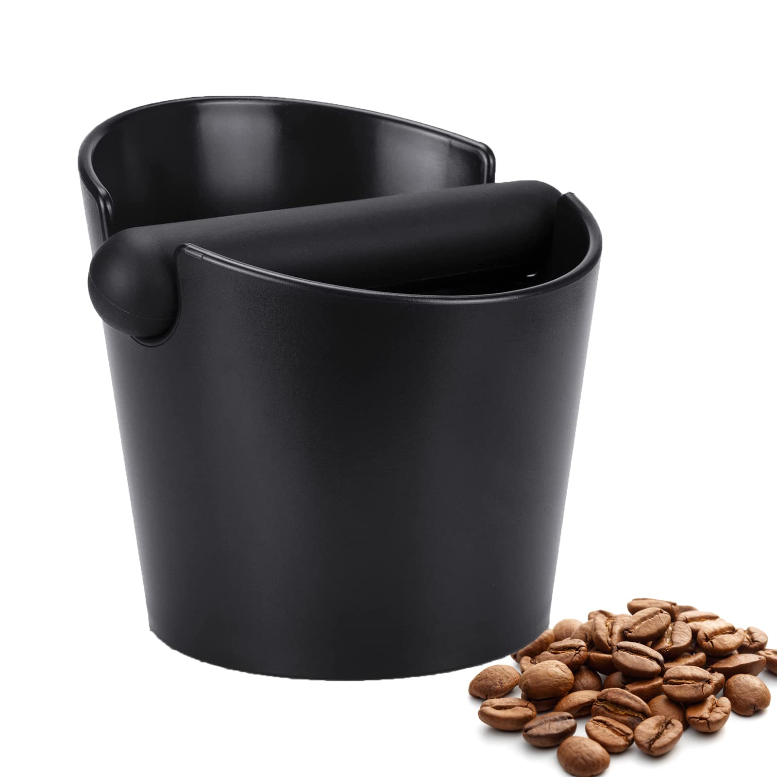 Ailelan Coffee Knock Box front view with sturdy ABS construction for daily use