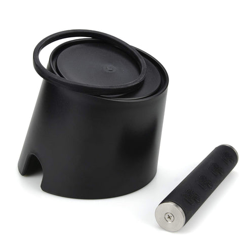 Ailelan knock box non-slip base keeps stable during use.
