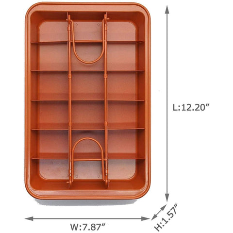 Versatile Ailelan brownie pan doubles for cornbread and bars