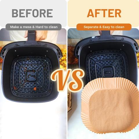 Ailifeer easy cleaning liner reduces mess after cooking