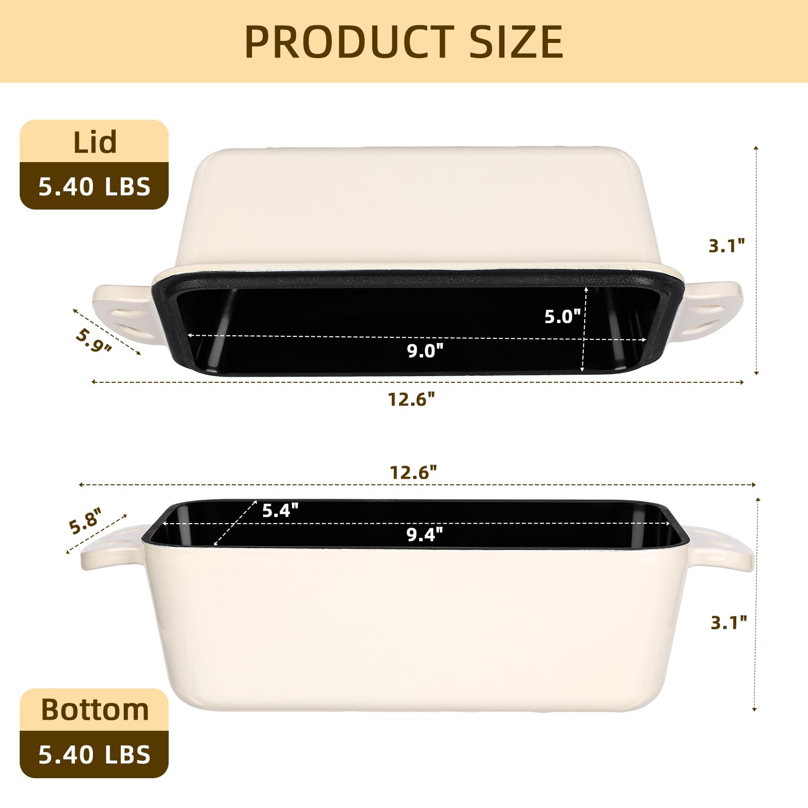AILITOR enamel-coated loaf pan provides even heat for sourdough.