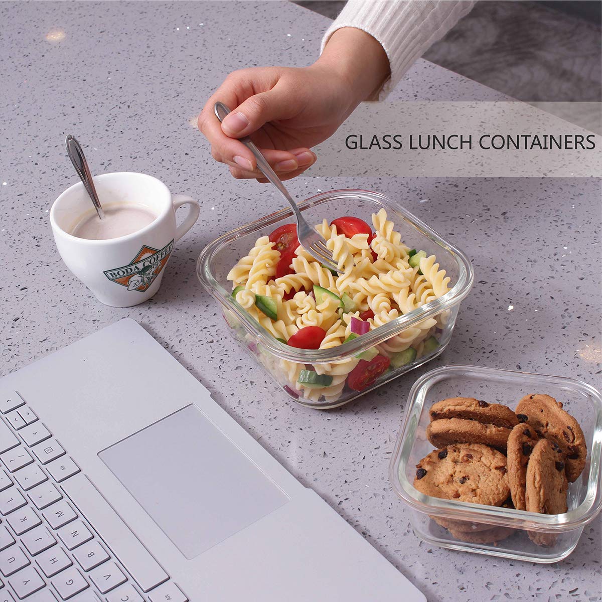 AILTEC nesting design shows smaller containers inside larger ones, saving space.