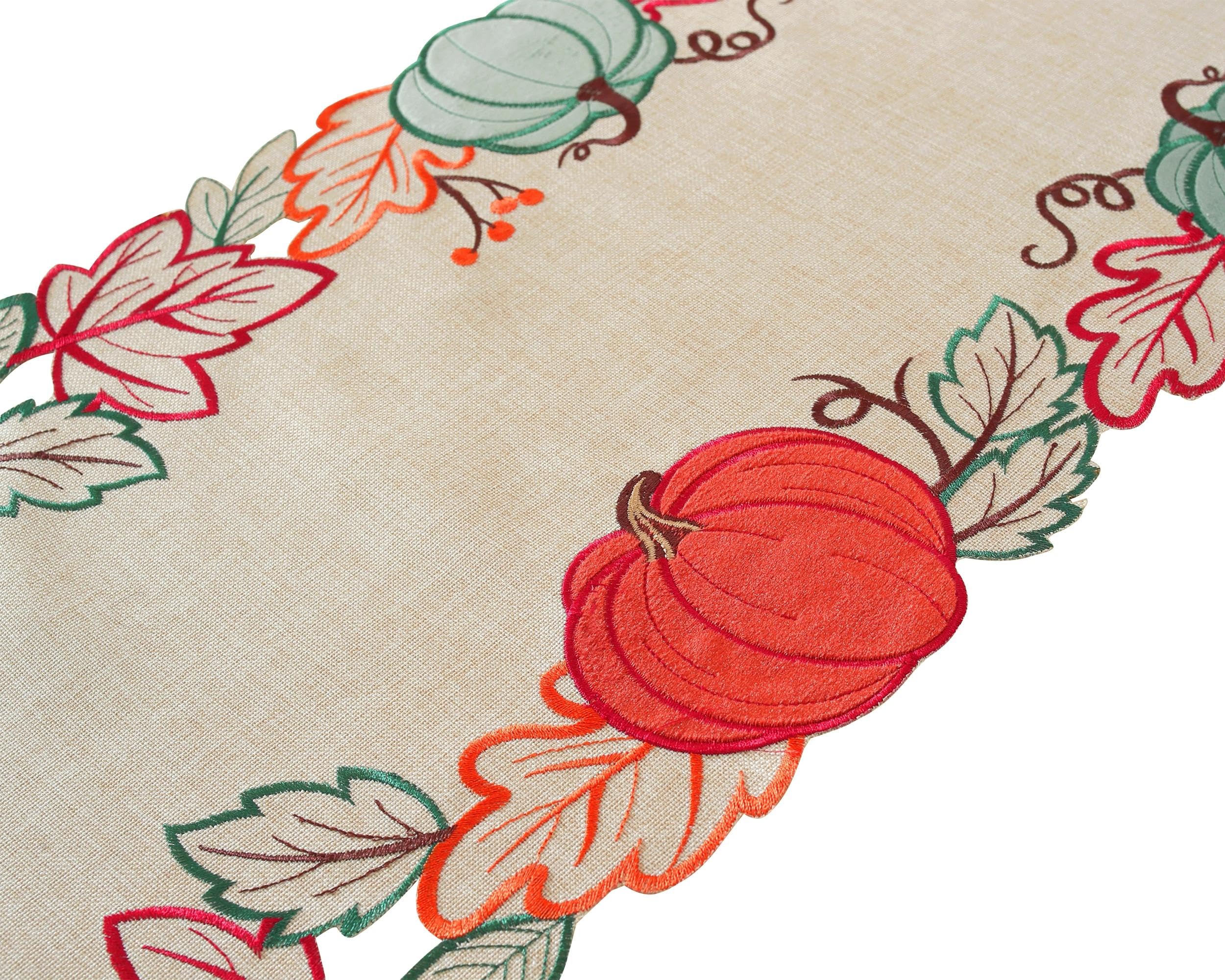 AILUOQI easy-care, washable table runner for quick cleanup after meals.