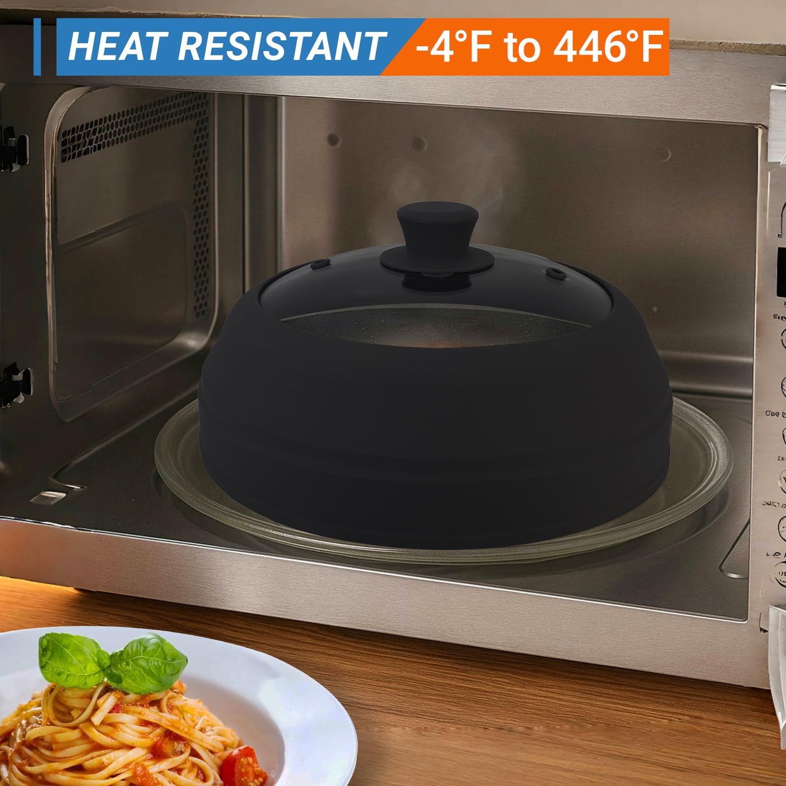 Aimatifi compact storage collapsible cover fits neatly in a cabinet when not in use.