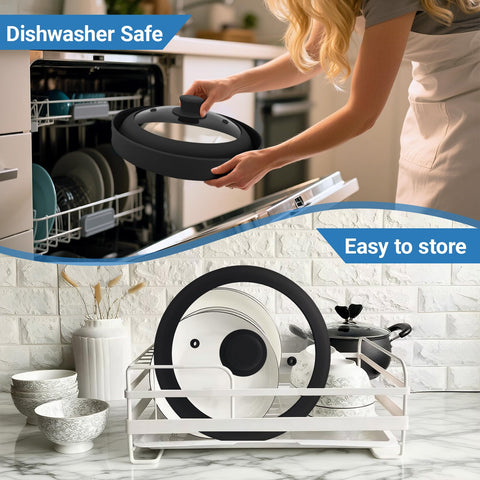 Aimatifi heat-resistant lid performs well under high microwave temperatures.