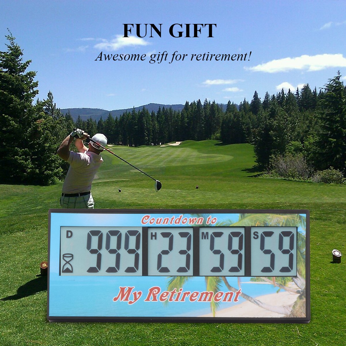 AIMILAR countdown timer makes a thoughtful office gift idea.