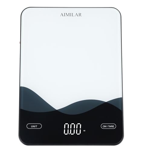 AIMILAR LED display provides clear measurements for day or night cooking.