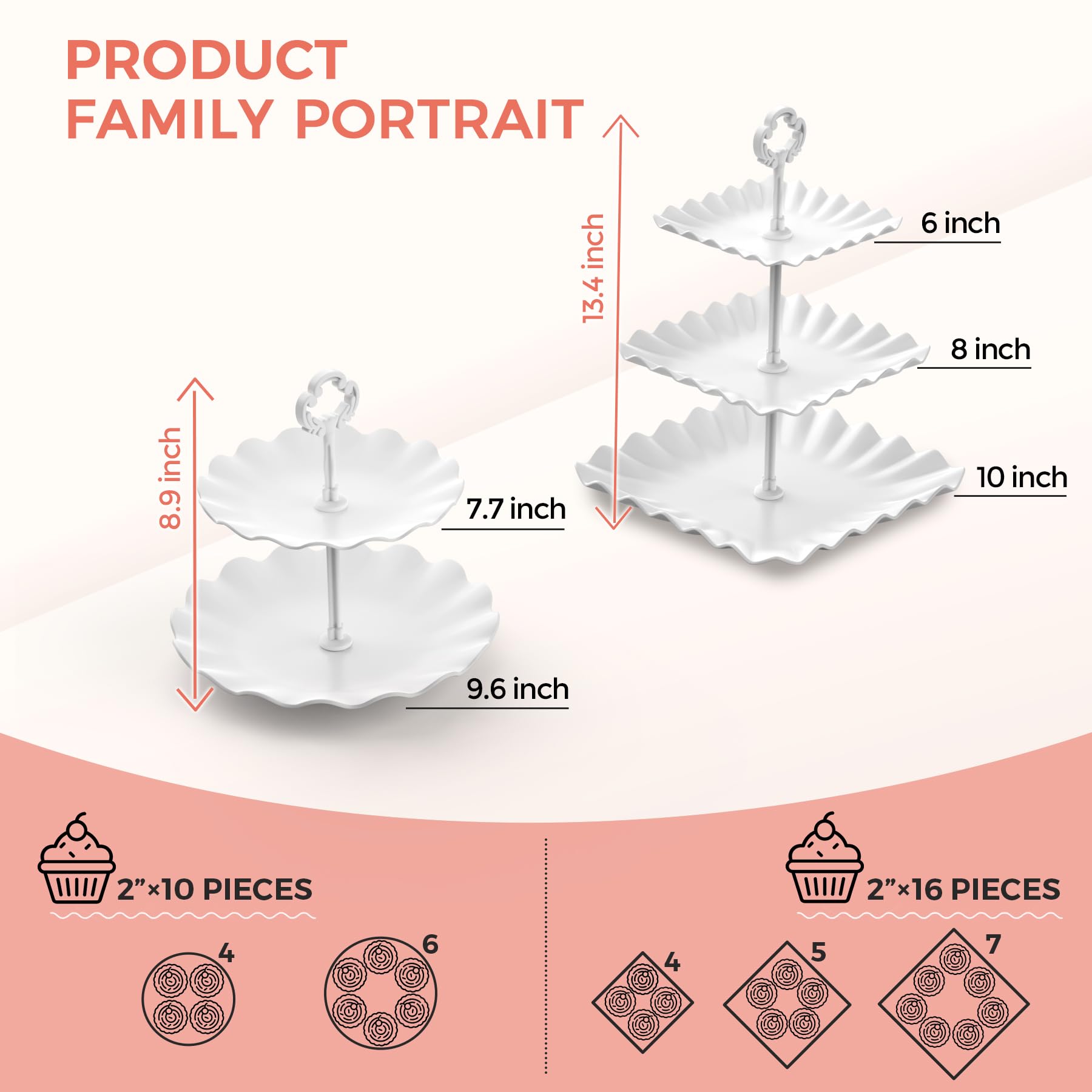AIMSEAL rectangle-serving-plates ready to display pastries at events
