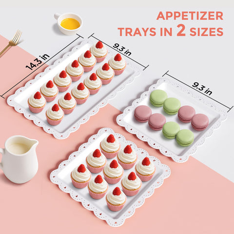 AIMSEAL square-trays complement a cohesive dessert layout