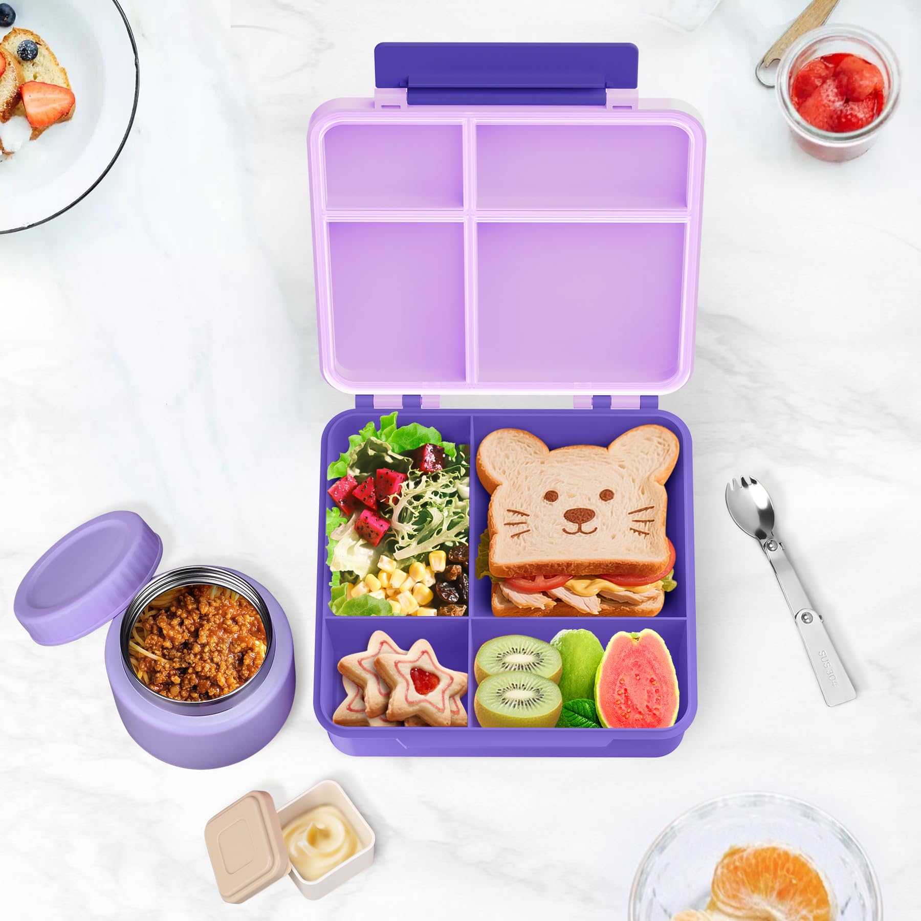 Aimsnk insulated lunch bag preserves warmth during school commutes.