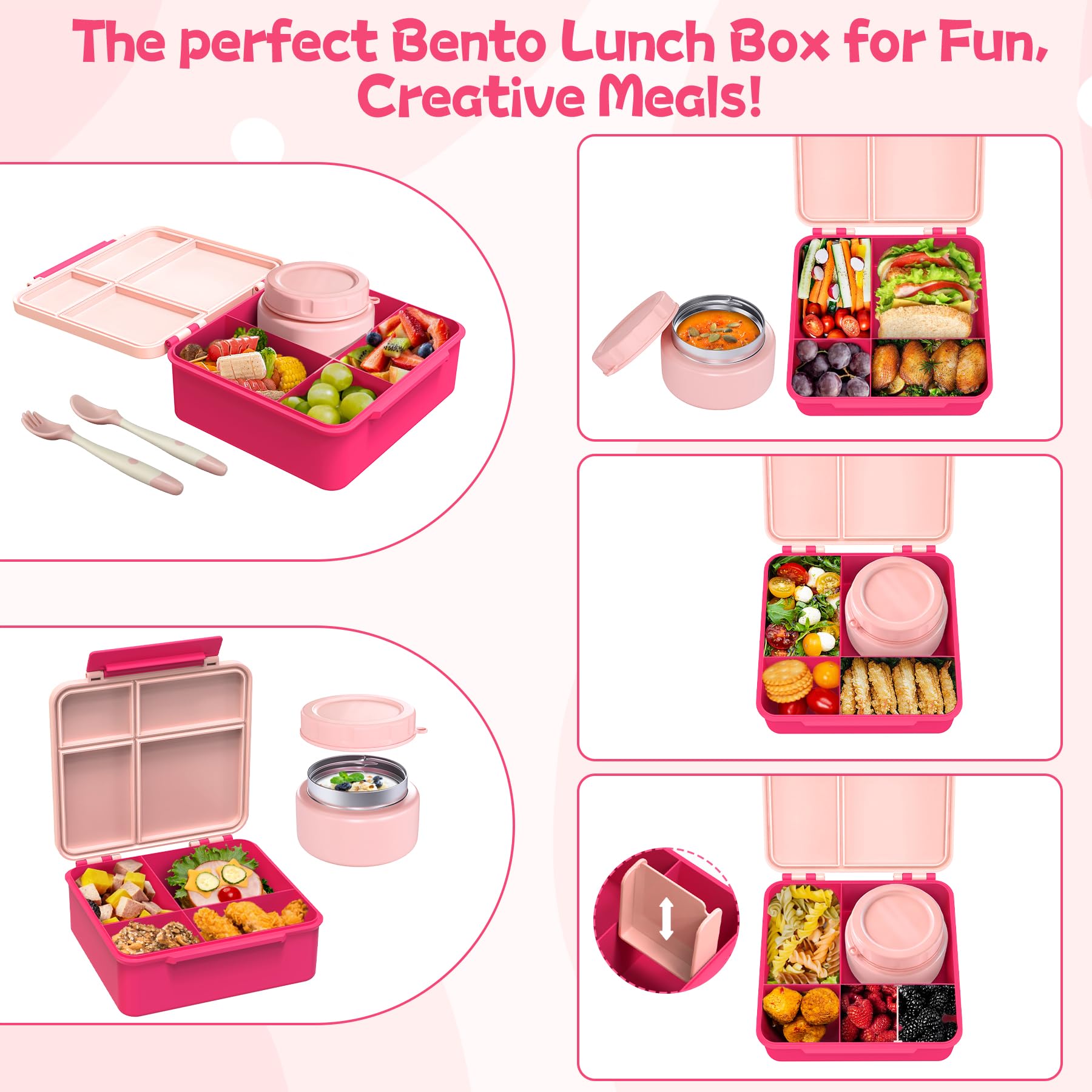 Aimsnk insulated lunch bag with handle for easy school carry.