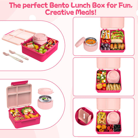 Aimsnk insulated lunch bag with handle for easy school carry.