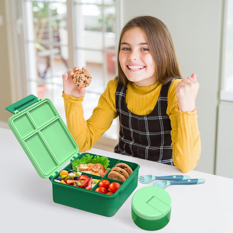 Aimsnk kid cutlery set with spoon and fork for meals.