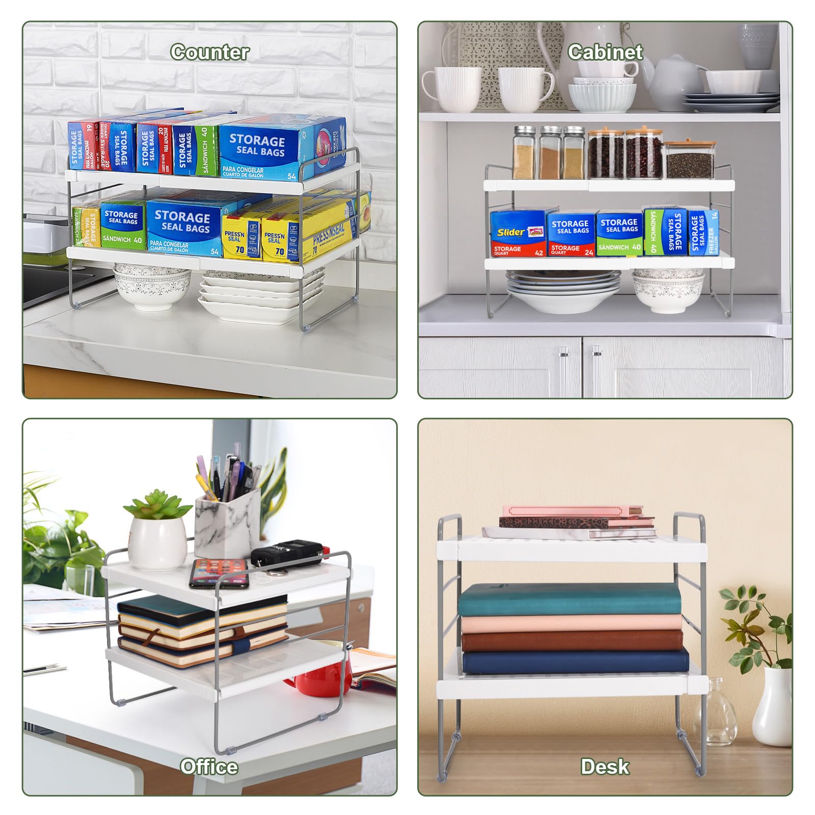 Aionvidas versatile pantry storage for cans, wraps, and spices.