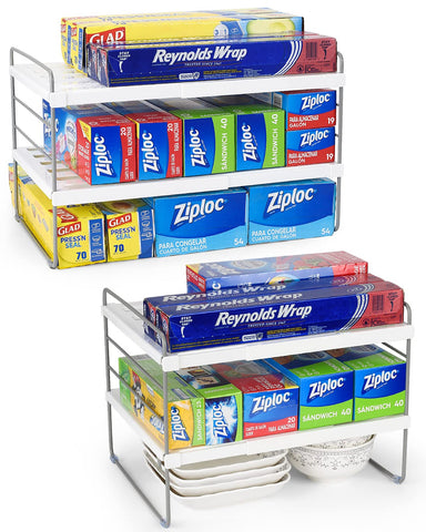 Aionvidas wrap organizer foil focus keeps foil rolls neatly accessible for quick cooking