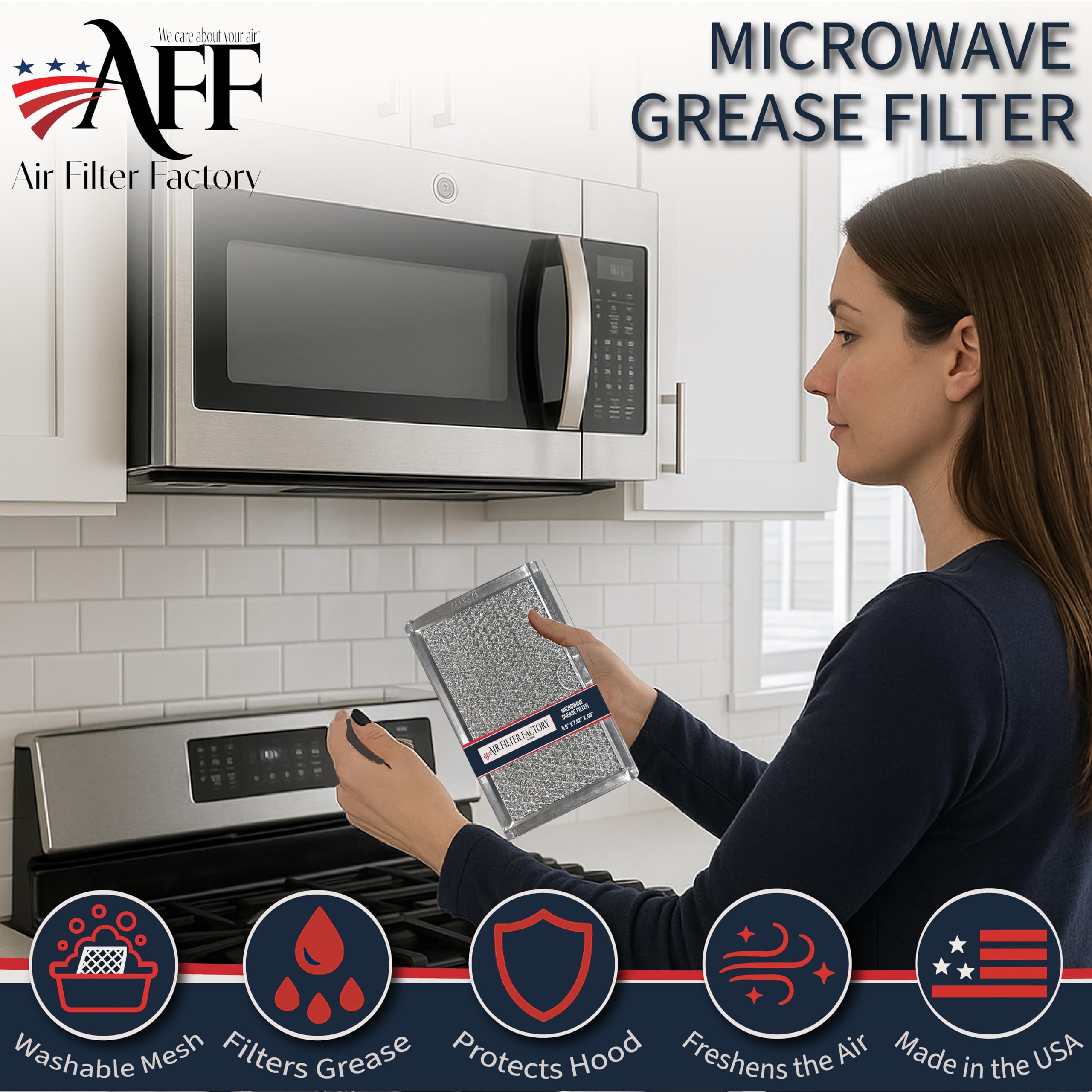 Air Filter Factory 12-layer aluminum mesh for durable grease filtration.