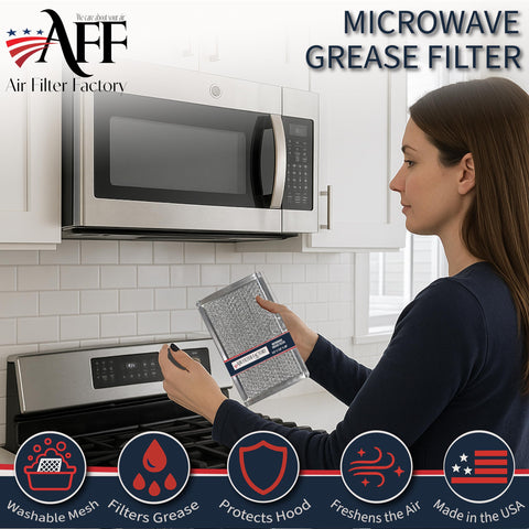 Air Filter Factory 12-layer aluminum mesh for durable grease filtration.